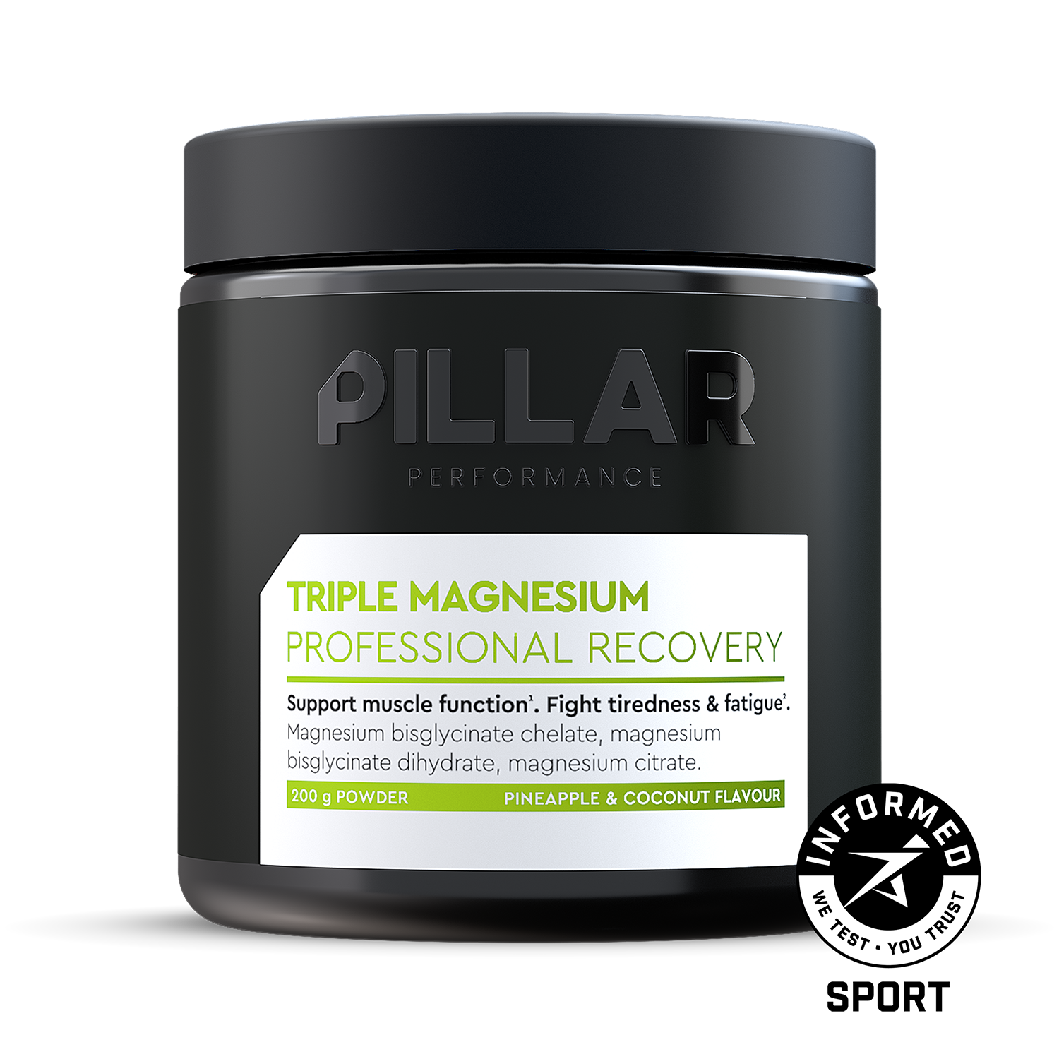 TRIPLE MAGNESIUM PULVER - Ananas-Kokosnuss