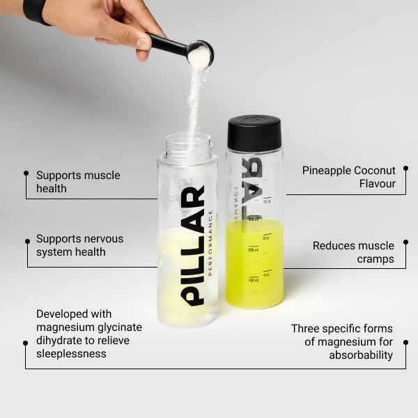TRIPLE MAGNESIUM PULVER - Ananas-Kokosnuss